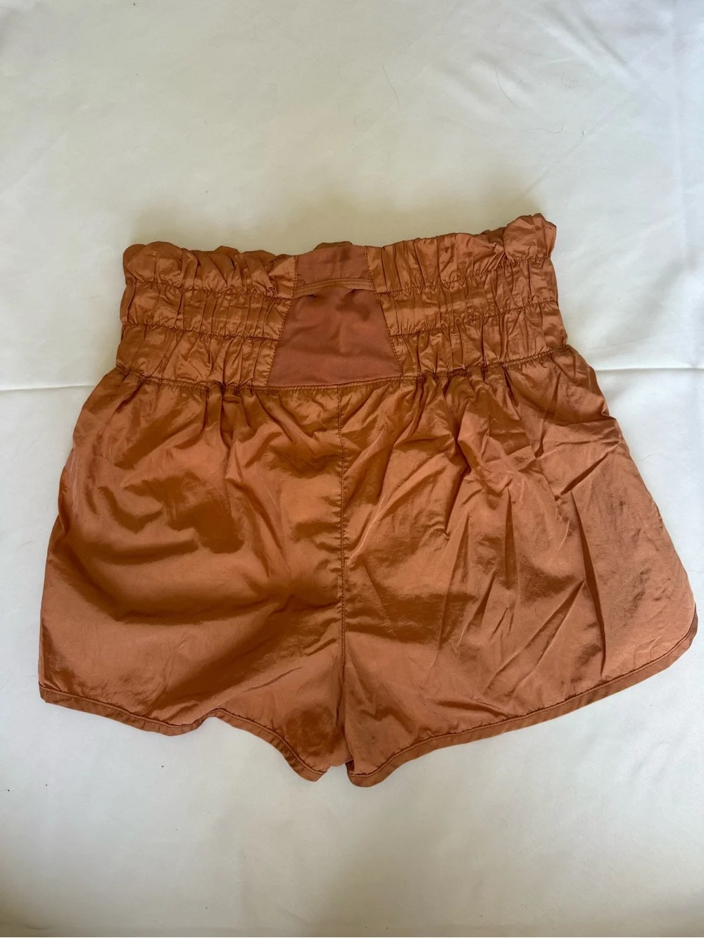 Free People Movement The Way Home Shorts in Rust Orange Size Large - Picture 3 of 11
